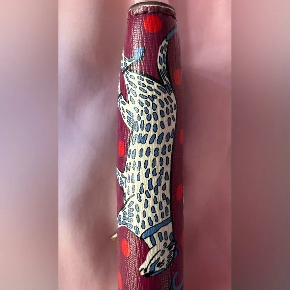 Kate Spade Sylvia Panther Dot Small Slim Bifold Wallet - Picture 15 of 16